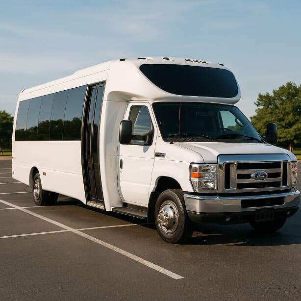 Akron Shuttle Bus Rentals 20 Passenger Shuttle Bus