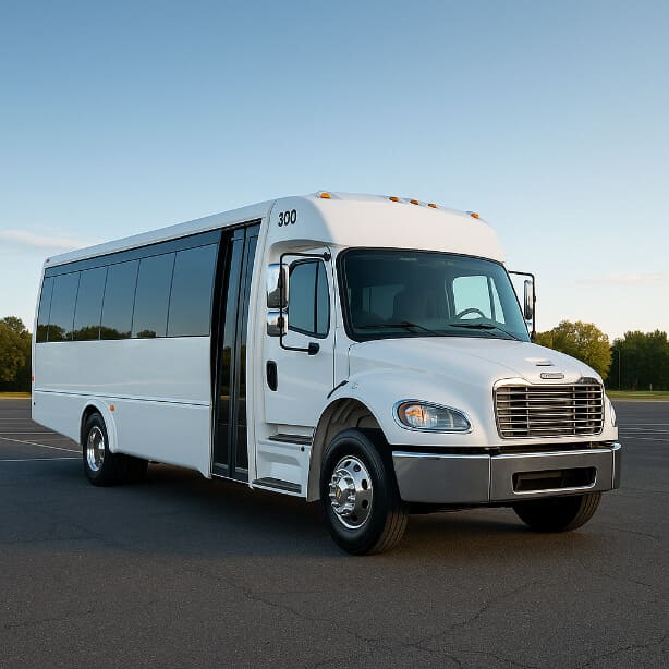 Akron Shuttle Bus Rentals 25 Passenger Shuttle Bus