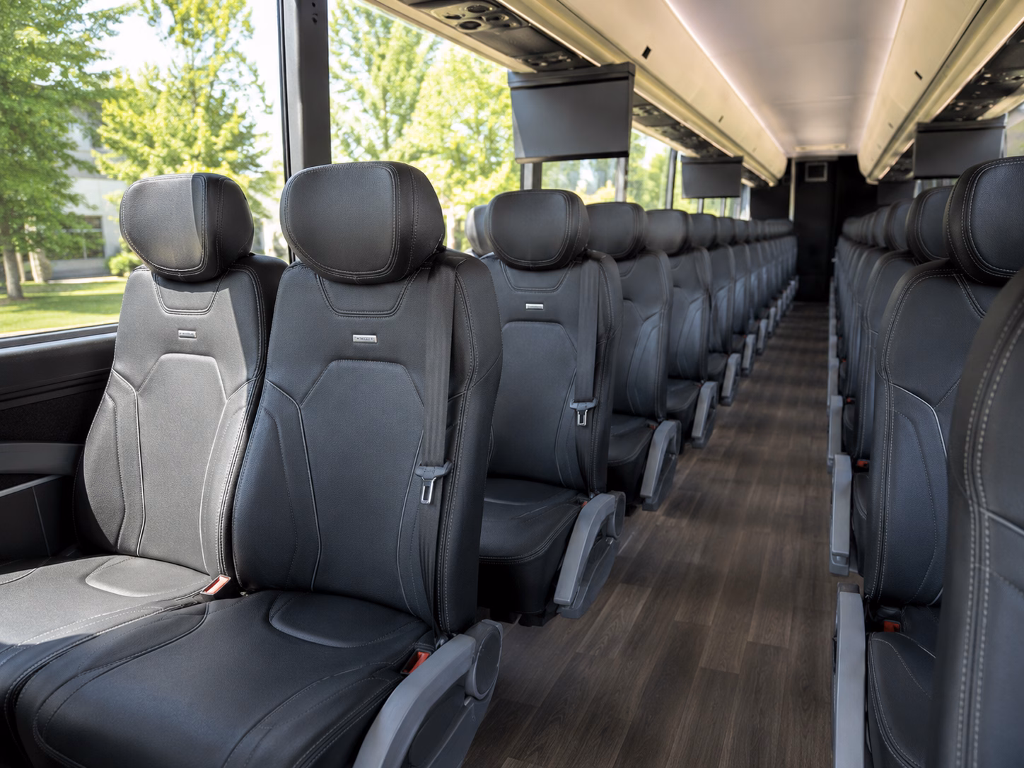 private charter buses for layovers in akron